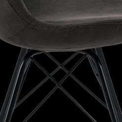 Ygo Kuipstoel KORDELIO Wind fabric anthracite 40| Stoelen