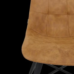 Ygo Kuipstoel LODI m/Greep Softyl Cognac| Stoelen