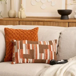 Ygo Kussen CALIOZ 50x30 Oranje| Sierkussens & Plaids