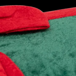 Ygo Kussen GIFTY Groen met Strik Rood| Kerst