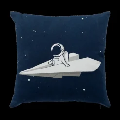 Ygo Kussen IN SPACE Astronaut Blauw| Decoratieve Accessoires|Accessoires