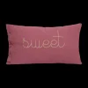 Ygo Kussen JOLEIN SWEET Katoen Roze| Decoratieve Accessoires|Accessoires