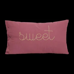 Ygo Kussen JOLEIN SWEET Katoen Roze| Decoratieve Accessoires|Accessoires