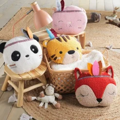 Ygo Kussen LIZZY Kat Roze| Decoratieve Accessoires|Accessoires