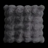 Ygo Kussen RABBIT Fake Fur Grijs| Sierkussens & Plaids