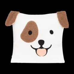 Ygo Kussen SCOTT Hond Wit/Bruin| Decoratieve Accessoires|Accessoires