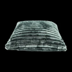 Ygo Kussen SOFTY 60 Ribfluweel Grove green| Sierkussens & Plaids