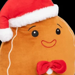 Ygo Kussen SQUISHY Peperkoek Bruin| Kerst
