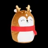 Ygo Kussen SQUISHY Rendier Bruin| Kerst