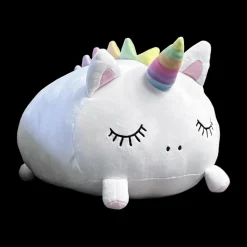 Ygo Kussen UNICORN Wit/Roze| Decoratieve Accessoires|Accessoires
