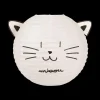 Ygo Lampenkap CHAT Rond Wit/Zwart| Decoratieve Accessoires|Kinderverlichting