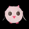 Ygo Lampenkap HIBOU Rond Roze| Decoratieve Accessoires|Kinderverlichting