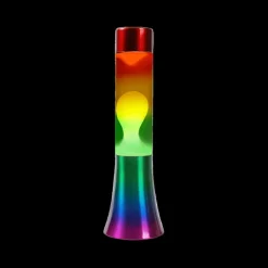 Ygo Lavalamp LAVUX Rainbow Multi Voet| Decoratieve Accessoires|Kinderverlichting