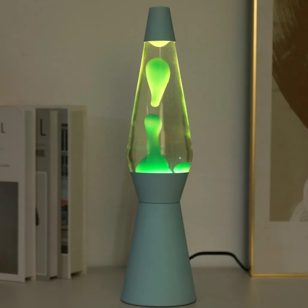 Ygo Lavalamp MONOCOLOR Pastel Mint| Decoratieve Accessoires|Kinderverlichting