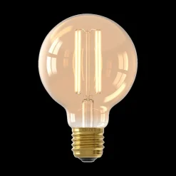 Ygo LED Lamp W.FILAM. BOL E27-3.5W Goud| Lichtbronnen