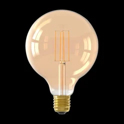 Ygo LED Lamp W.FILAM. BOL E27-4.5W Goud| Lichtbronnen