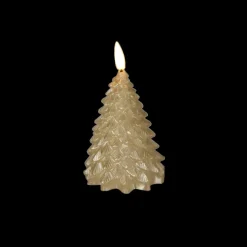 Ygo LED-Kaars DENTREE S Goud| Kerst