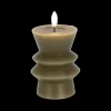 Ygo LED-Kaars DIOBO L Groen| Woondecoratie