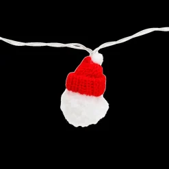 Ygo Lichtslinger MUTSI Kerstmutsjes Wit/Rood| Kerst