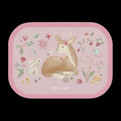 Ygo Lunchbox FAIRY GARDEN Rechthoek Roze| Lunchboxes & Drinkbussen|To Go