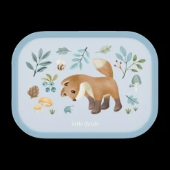 Ygo Lunchbox FOREST FRIENDS Rechthoek Blauw| Lunchboxes & Drinkbussen|To Go