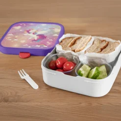 Ygo Lunchbox UNICORN GLOW Bento Roze| Lunchboxes & Drinkbussen|To Go