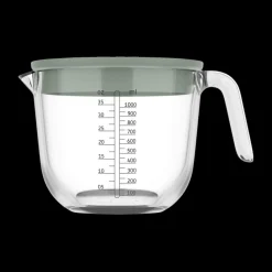 Ygo Maatbeker CHEF IT Glas 1L m/Deksel Nordic Sage| Keukenaccessoires|Kookaccessoires