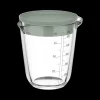 Ygo Maatbeker CHEF IT Glas 0,5L m/Deksel Nordic Sage| Keukenaccessoires|Kookaccessoires