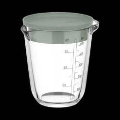 Ygo Maatbeker CHEF IT Glas 0,5L m/Deksel Nordic Sage| Keukenaccessoires|Kookaccessoires