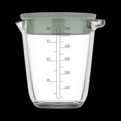 Ygo Maatbeker CHEF IT Glas 0,5L m/Deksel Nordic Sage| Keukenaccessoires|Kookaccessoires