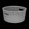 Ygo Mand ORZO Rnd 3L Grijs| Decoratieve Opbergers|Opbergen