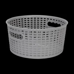 Ygo Mand ORZO Rnd 3L Grijs| Decoratieve Opbergers|Opbergen