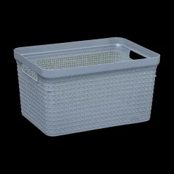 Ygo Mand SCANDI 5L Grey| Decoratieve Opbergers|Opbergen