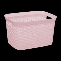 Ygo Mand SCANDI 25L Pink| Decoratieve Opbergers|Opbergen