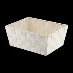 Ygo Mand WOVEN Poly Ivoor S| Decoratieve Opbergers|Opbergen