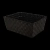 Ygo Mand WOVEN Poly Zwart L| Decoratieve Opbergers|Opbergen