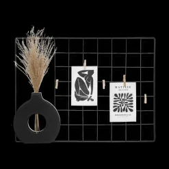 Ygo Memorek VLIVIA zwart| Wanddecoratie