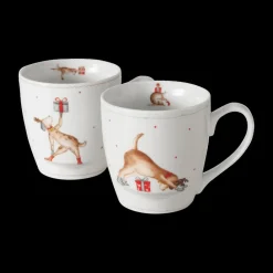 Ygo Mok DOGGIES Hond 480ml Pors. Ass| Servies|Kerst