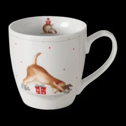 Ygo Mok DOGGIES Hond 480ml Pors. Ass| Servies|Kerst