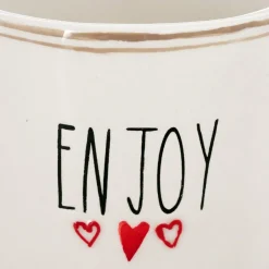 Ygo Mok ENJOY/COFFEE Wit/Zwart Ass.| Servies