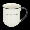Ygo Mok GOOD MORNING 38cl Wit/Zwart| Servies