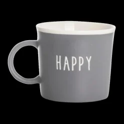 Ygo Mok HAPPY 310ml Pors. Grijs| Servies