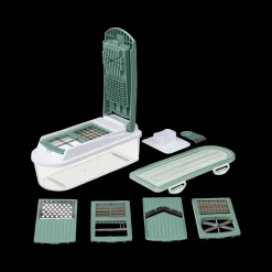 Ygo Multi Groentensnijder MANDOLA Wit/Groen Ass.| Kookaccessoires