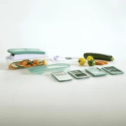 Ygo Multi Groentensnijder MANDOLA Wit/Groen Ass.| Kookaccessoires