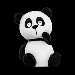 Ygo Nachtlampje PANDAI Wit/Zwart| Decoratieve Accessoires|Kinderverlichting