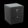 Ygo Nachttafel ASTEN Lederlook 440/16 Zwart| Nachttafels