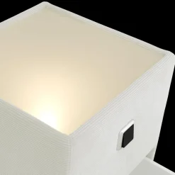Ygo Nachttafel ASTEN Ribfluweel 427/07 Beige| Nachttafels