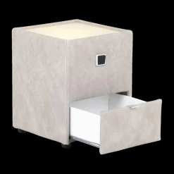 Ygo Nachttafel ASTEN Stof 402/09 Beige| Nachttafels