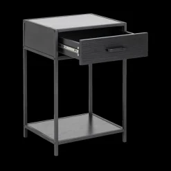 Ygo Nachttafel BOKSKAP Ash Black| Nachttafels