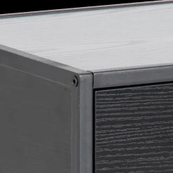 Ygo Nachttafel BOKSKAP Ash Black| Nachttafels